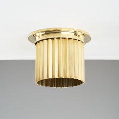 Littleton Spot Diffuser, Polished Brass Recessed Spot Light Shade - Shade Only