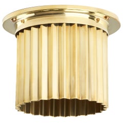 Littleton Spot Diffuser, Polished Brass Recessed Spot Light Shade - Shade Only