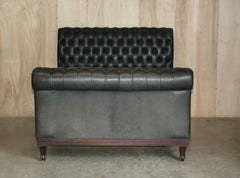 And so to Bed Bonaparte King Size Bed Chesterfield Deep Blue Leather