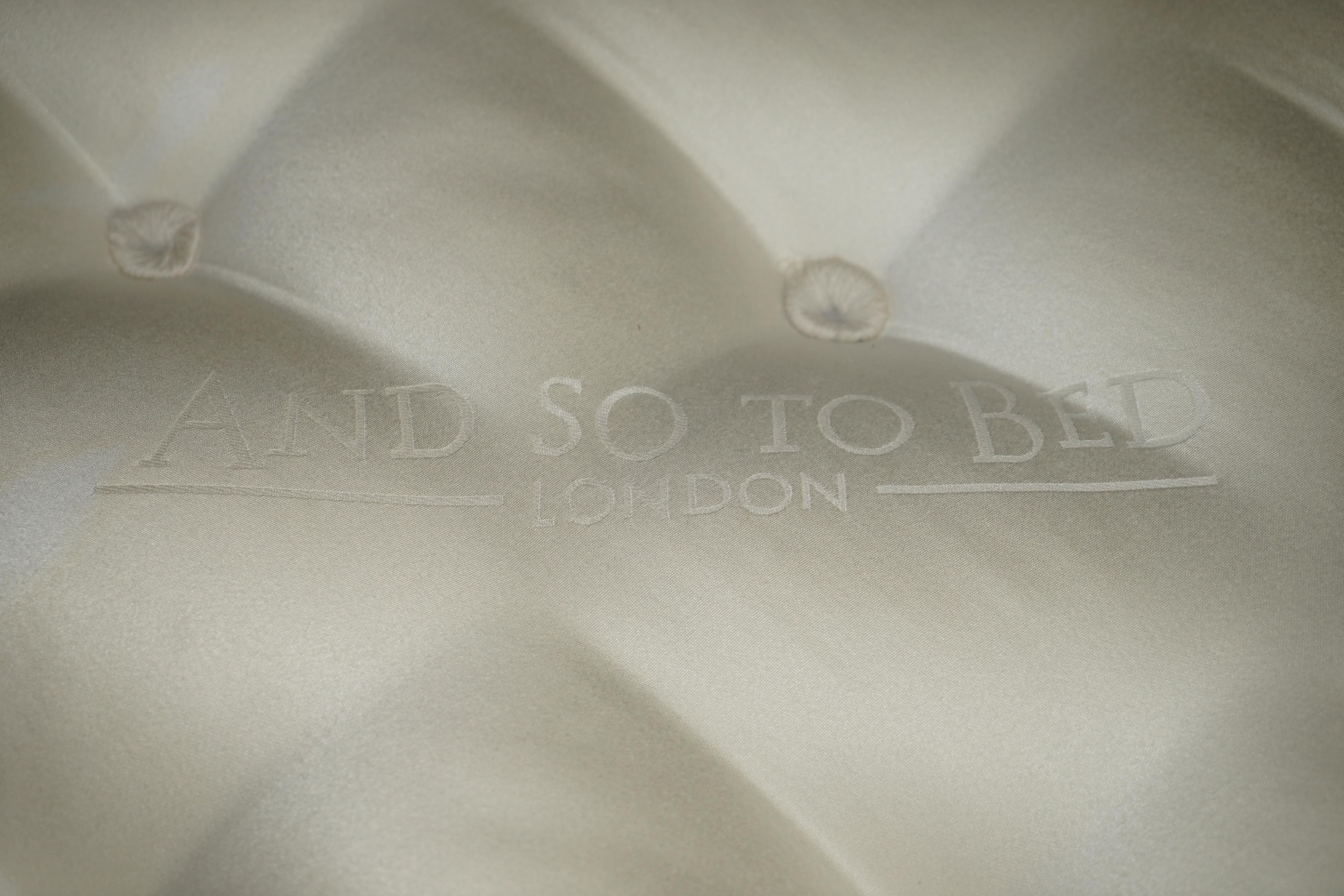 Modern AND SO TO BED MAGDALEN 2550 POCKET SPRUNG SUPER KiNG SIZE MATTRESS 175CM WIDE For Sale