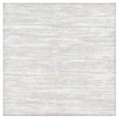 and Strié Abstract Flatweave Rug "Lavender Drift" by Doris Leslie Blau