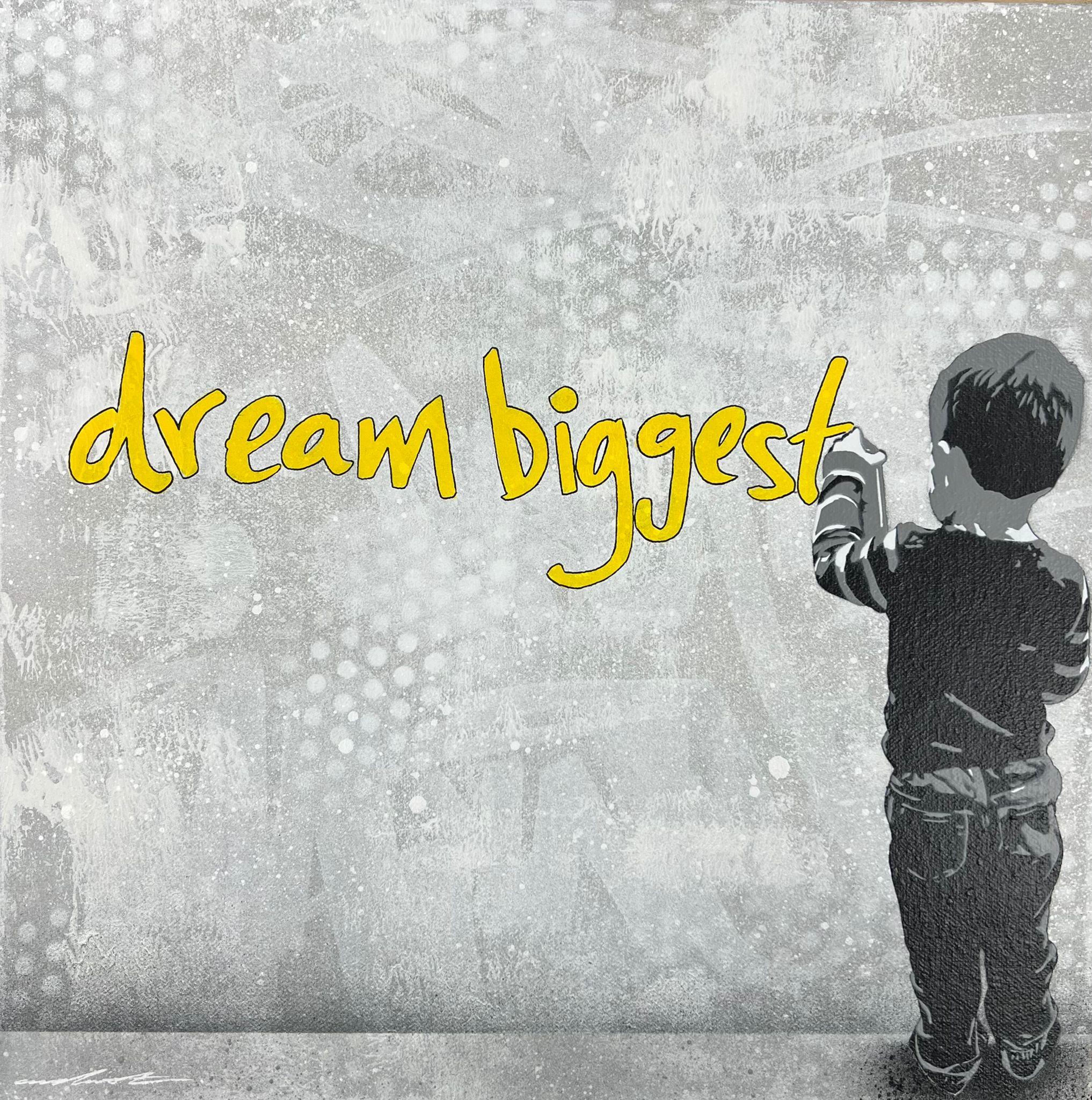 Dream Biggest Canvas by And Wot