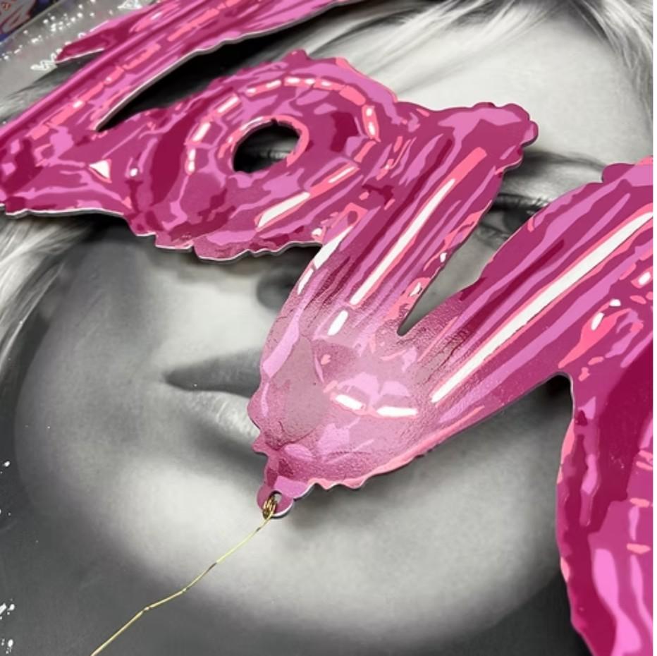 Riflesso d'amore: Kate Moss - Painting Street Art di And Wot