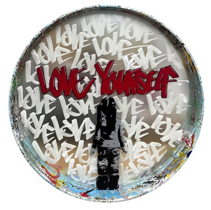 Il riflesso di te - Mixed Media Art di And Wot