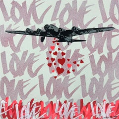 Toile Spread the Love par And Wot