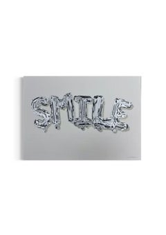 Smile Hand Painted Print by And Wot