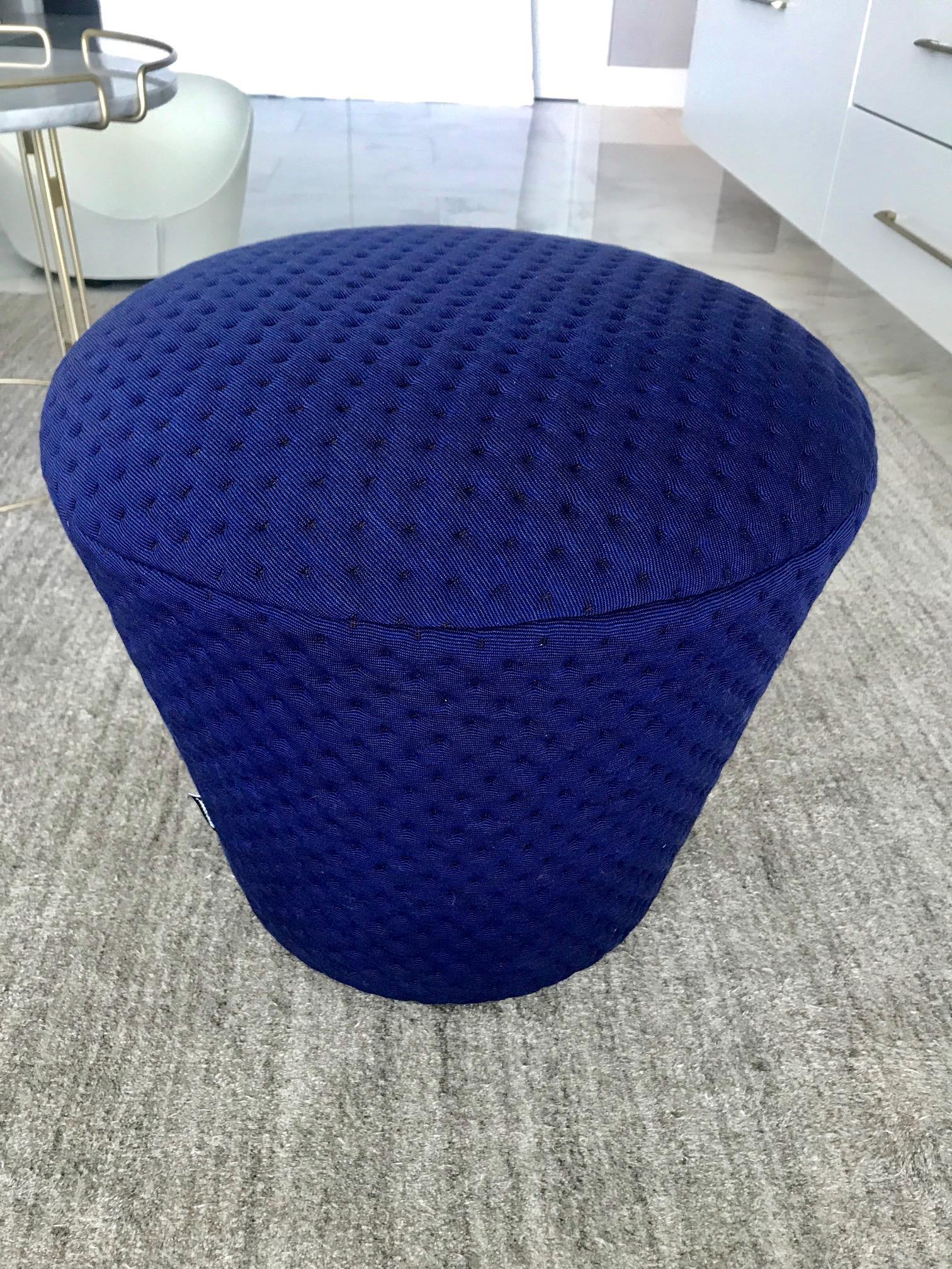 Upholstery Anda Swivel Armchair and Ottoman by Pierre Paulin for Ligne Roset, circa 2018
