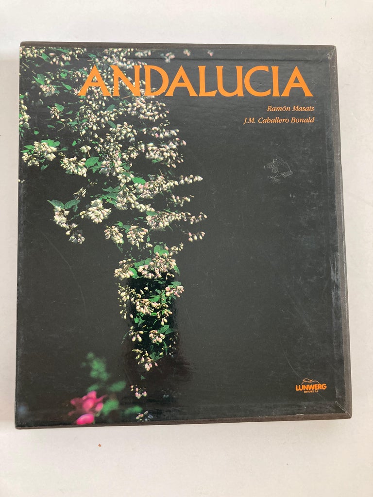 Spanish Andalucia Book by José Manuel Caballero and Ramón Masats Hardcover Book