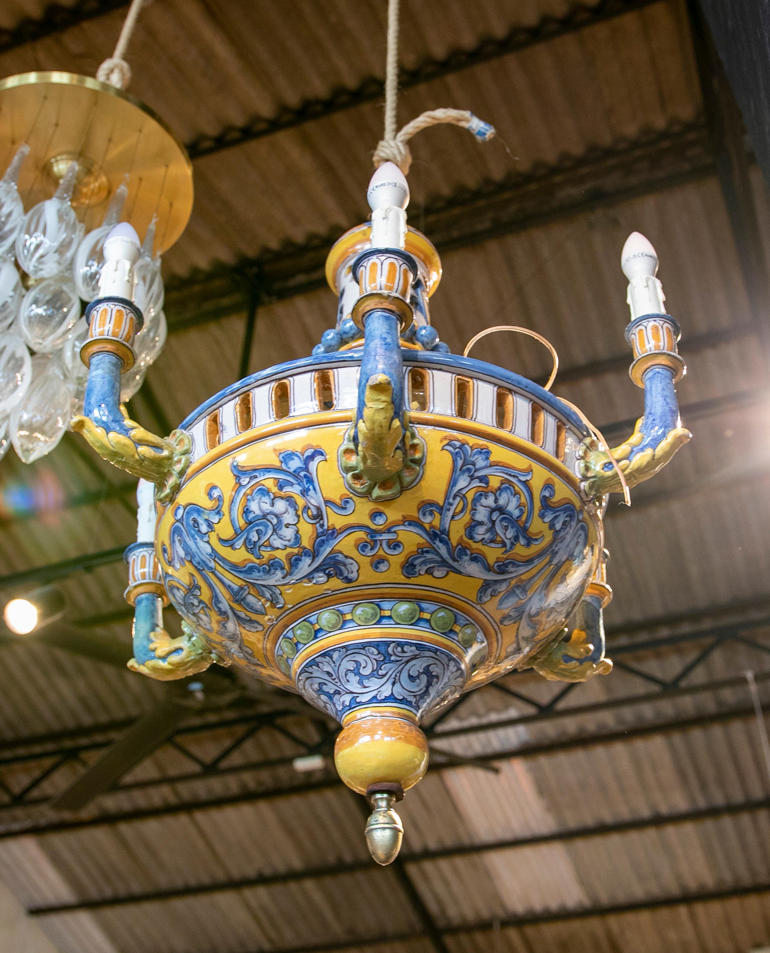 talavera chandelier