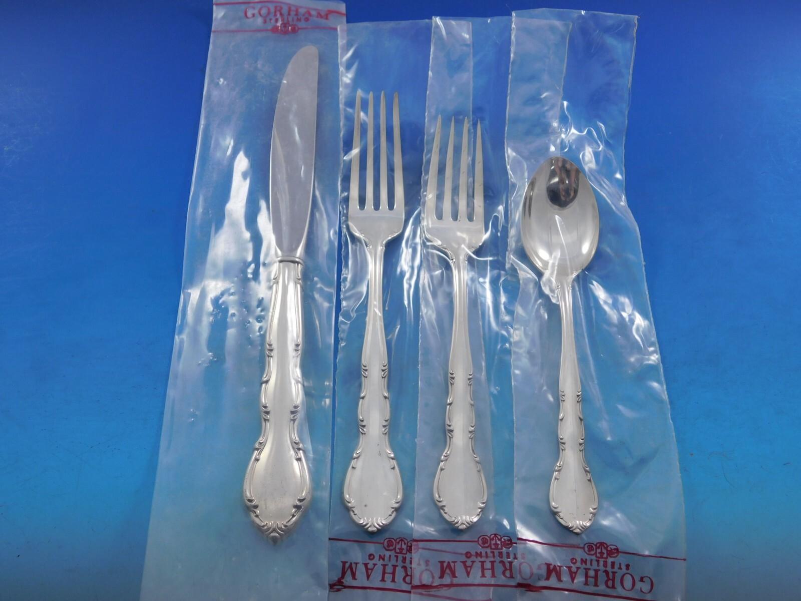 Andante by Gorham Juego De Cubiertos De Plata De Ley Para 12 Servicio 60 Piezas Nuevo Plata esterlina en venta