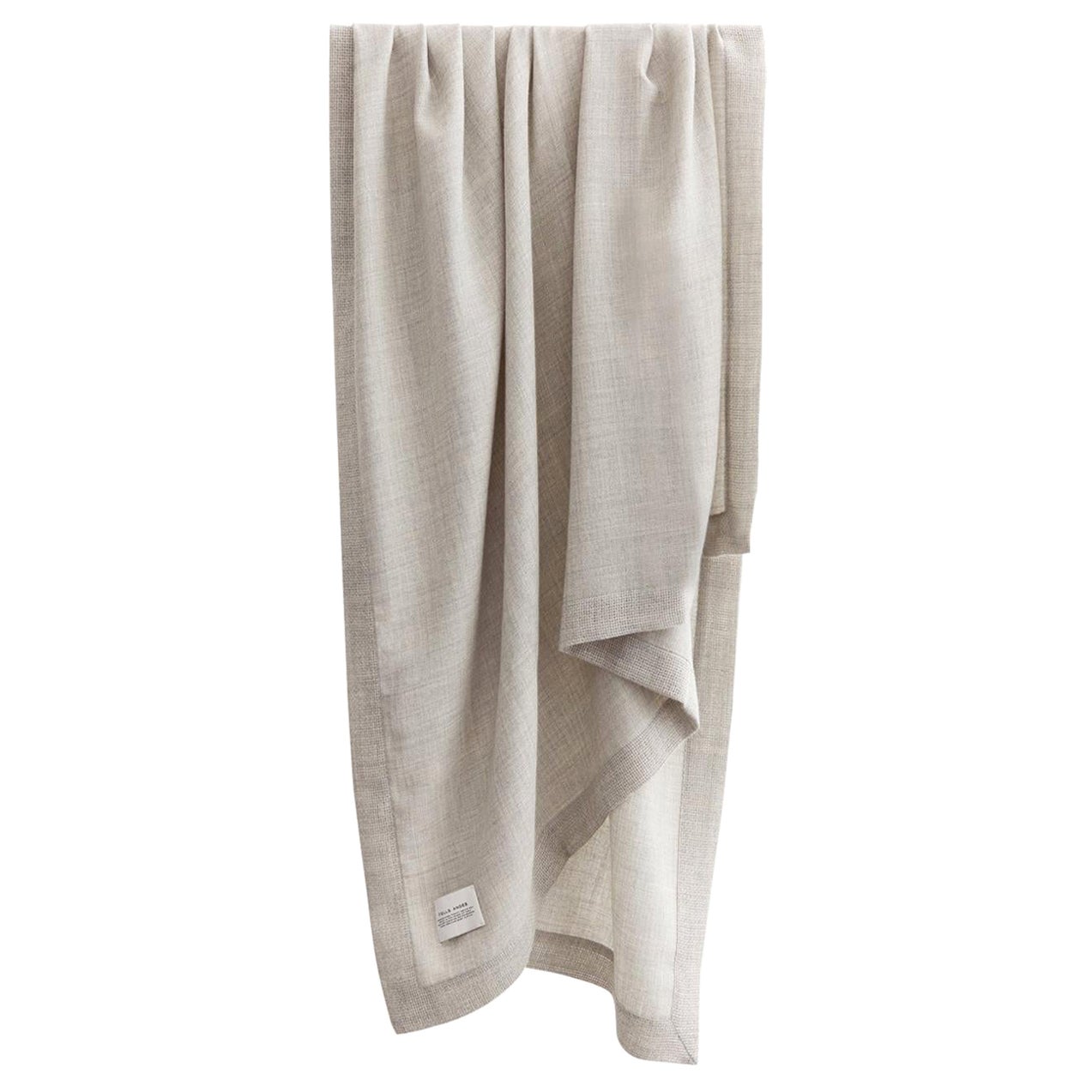 Plaid Ande, gris 100% Baby Alpaga par Fells Andes