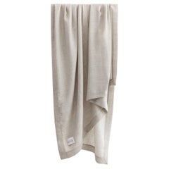 Plaid Ande, gris 100% Baby Alpaga par Fells Andes