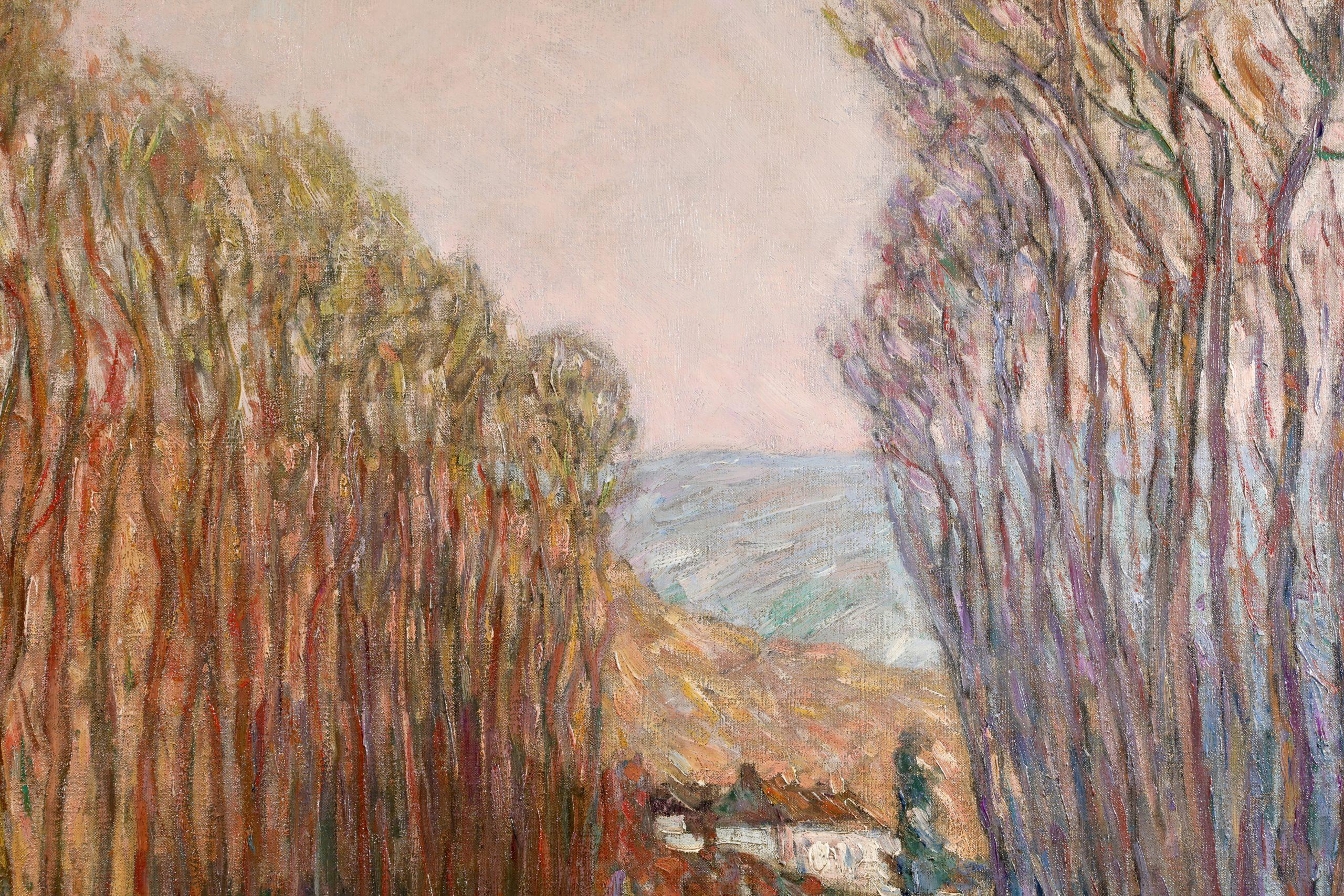 Arbres sur la riviere - Modernist Landscape Oil Painting by Andre Wilder 5