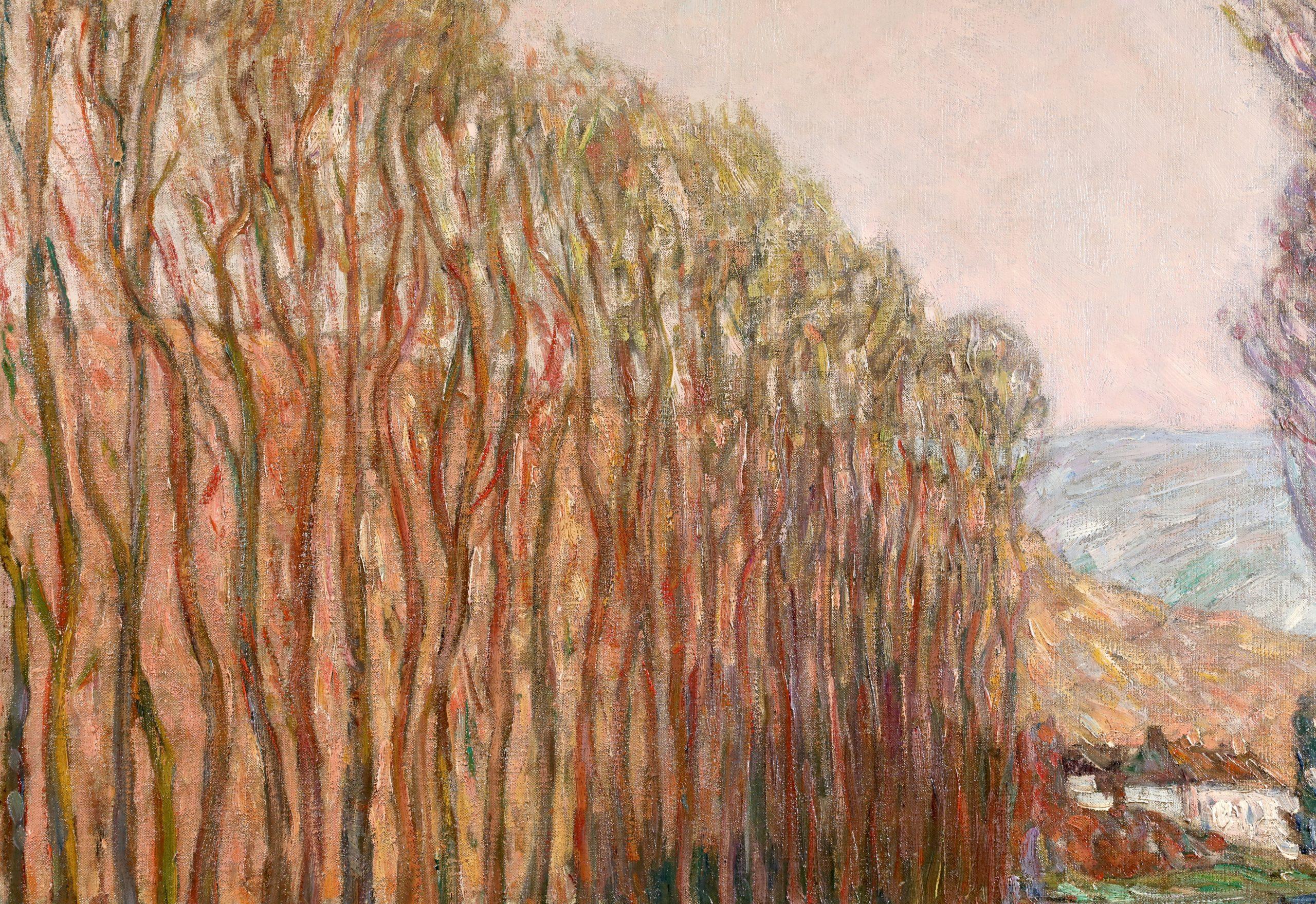 Arbres sur la riviere - Modernist Landscape Oil Painting by Andre Wilder 6