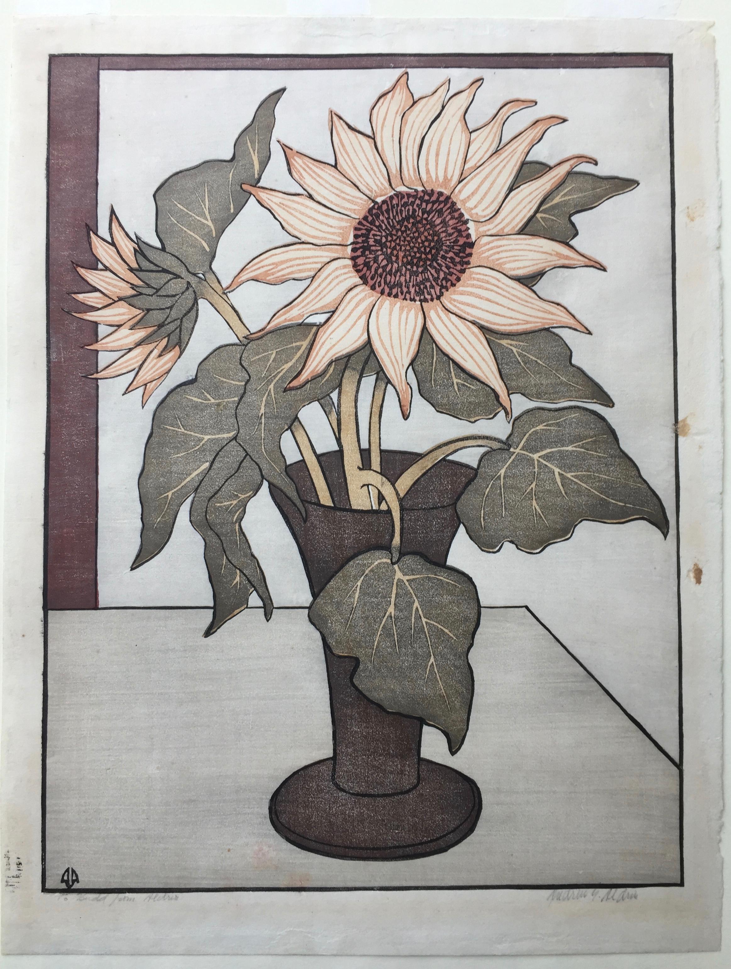 EL GIRASOL - Print de ANDERS ALDRIN