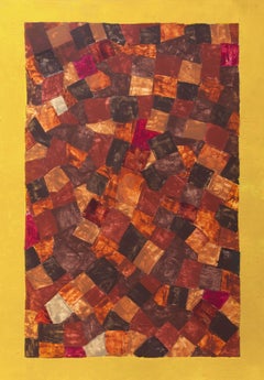 Redwood #3, Mixed Media on Paper