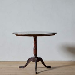 Anders Jacob Rosendahl Ebonized Burr Alder Tilt-Top Table