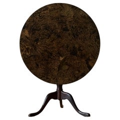 Tavolo basculante in ontano di radica ebanizzata di Anders Jacob Rosendahl