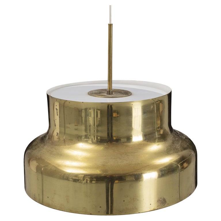 Anders Pehrson, a Brass "Bumling" Ceiling Light from Ateljé Lyktan, 1960's For Sale