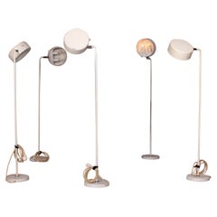 Anders Pehrson Ateljé Lyktan SWEDEN set of 5 floor lamps f. Olympia 1972 Munich
