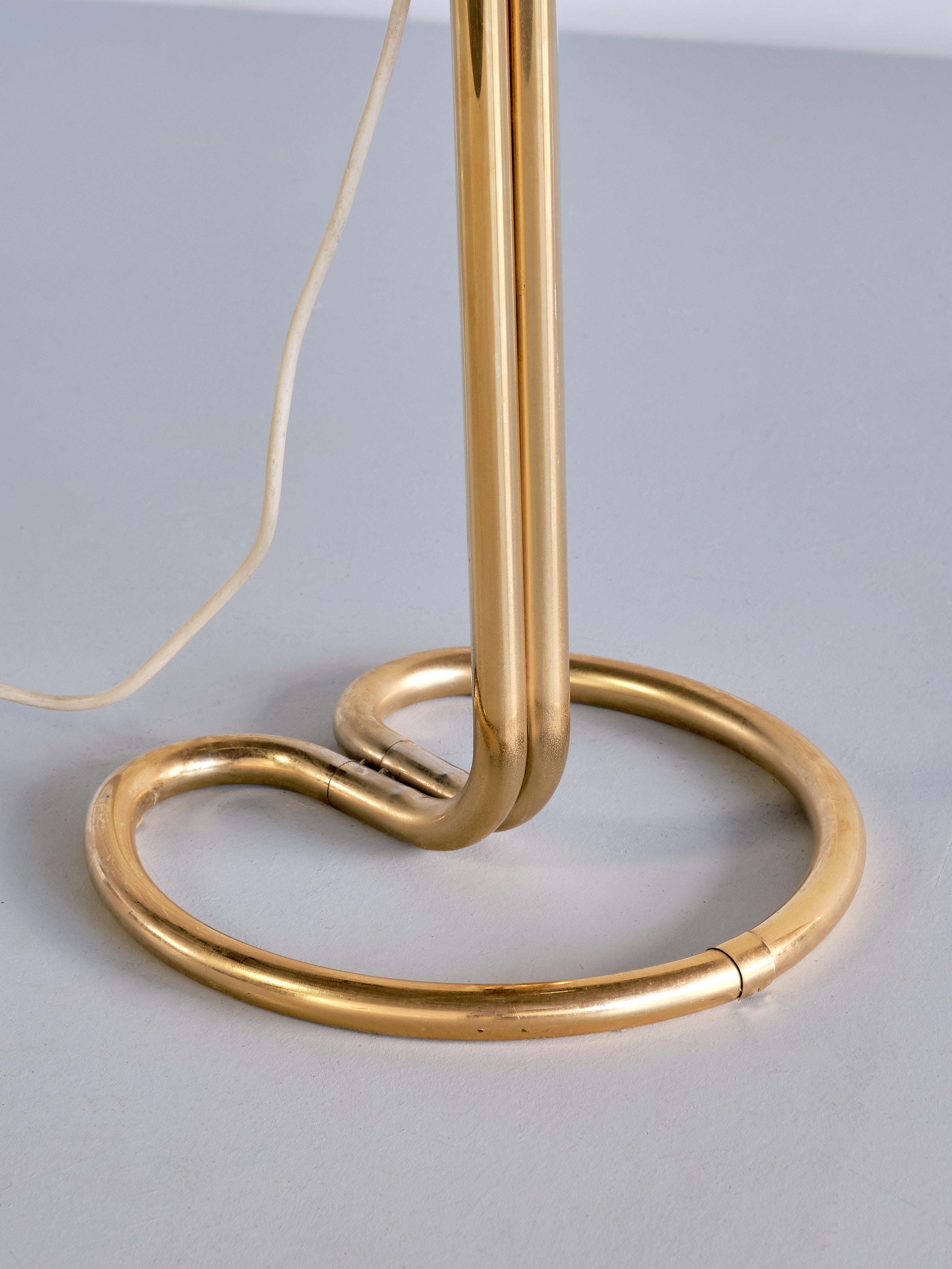 Anders Pehrson 'Bumling' Floor Lamp in Brass, Atelje Lyktan, Sweden, 1968 For Sale 3