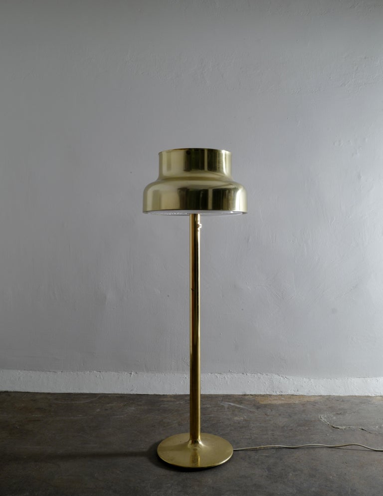 Anders Pehrson "Bumling" Floor Lamp in Brass by Ateljé Lyktan, Sweden,  1960s For Sale at 1stDibs
