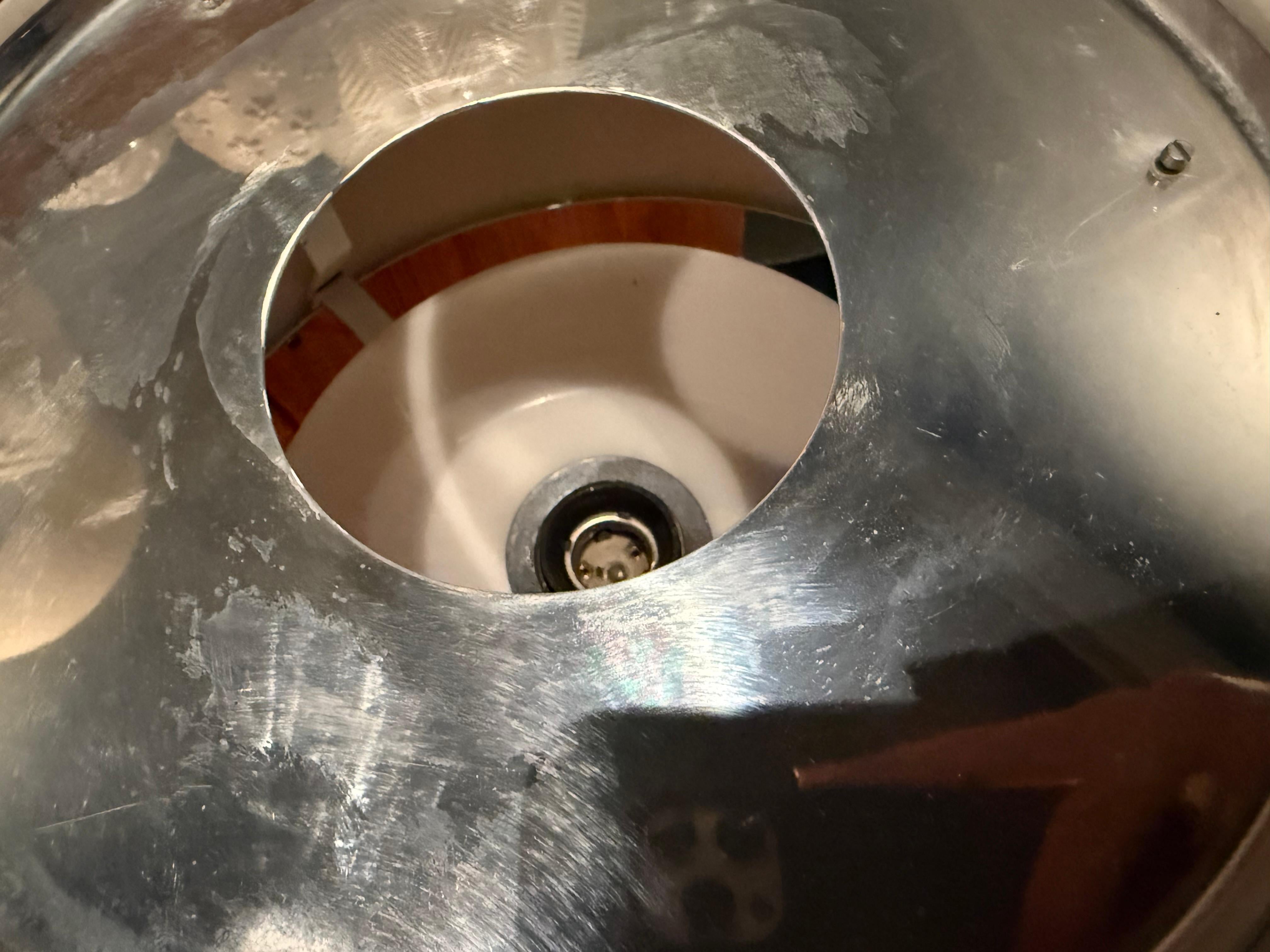 Anders Pehrson Lampe de table Bumling en chrome par Ateljé Lyktan, Suède, années 1960 en vente 3