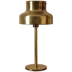 Anders Pehrson, Early "Bumling" Table Lamp, Brass, Ateljé Lyktan, Sweden, 1960s