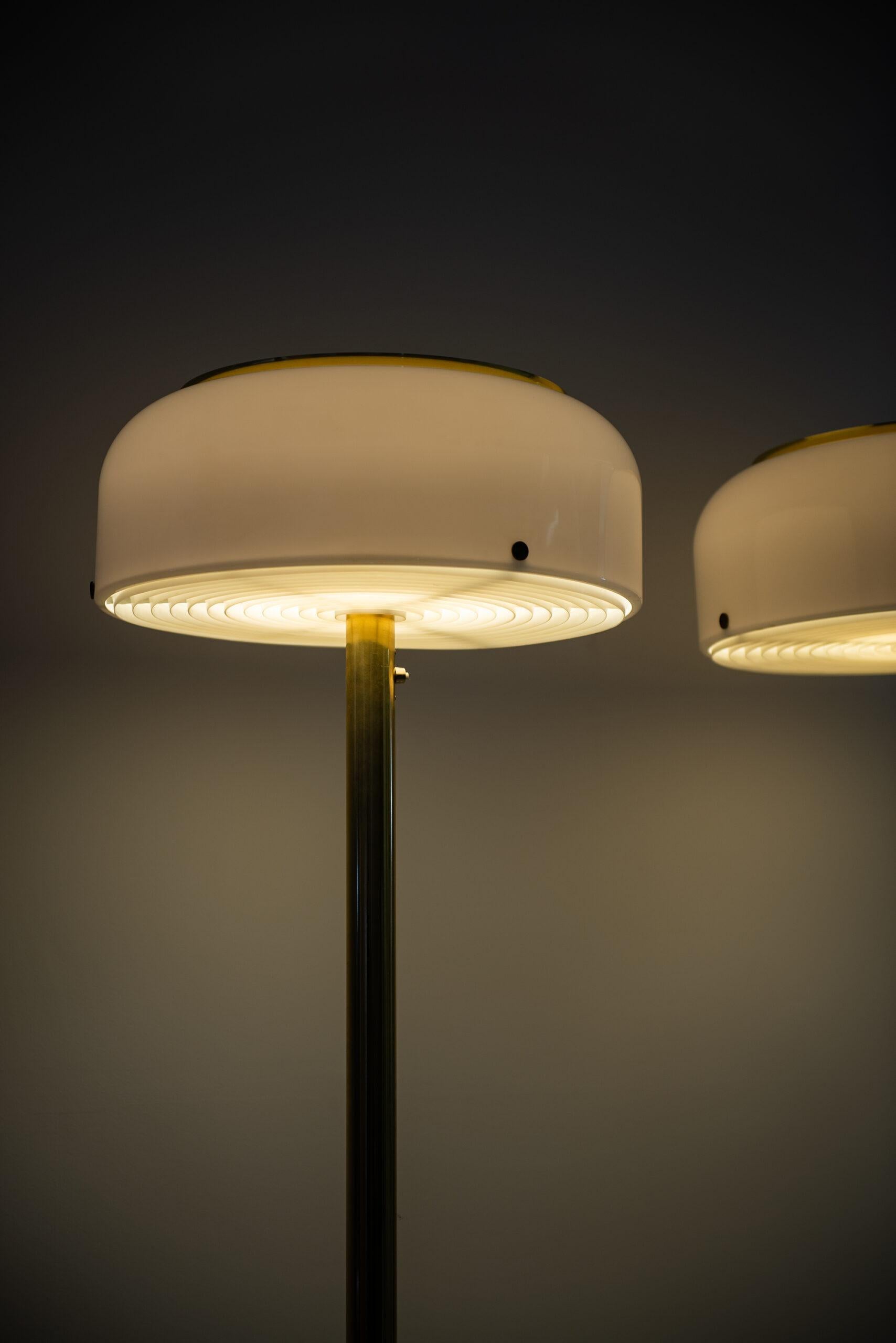 Mid-20th Century Anders Pehrson Floor Lamps Model Knubbling by Ateljé Lyktan in Åhus, Sweden For Sale