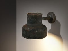 Anders Pehrson for Ateljé Lyktan 'Bumling Utomhus' Wall Light in Copper