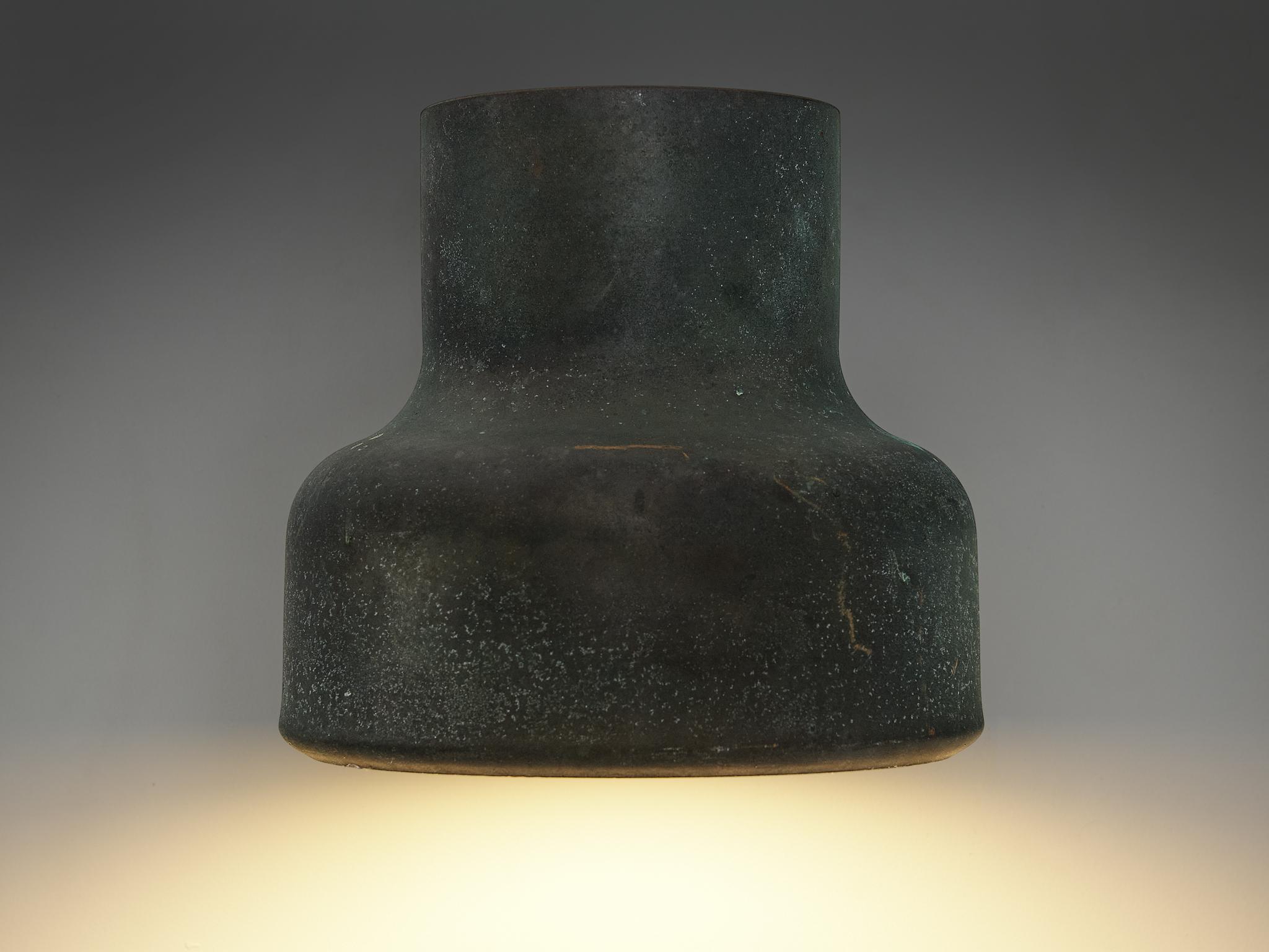 Mid-20th Century Anders Pehrson for Ateljé Lyktan 'Bumling Utomhus' Wall Light in Copper 
