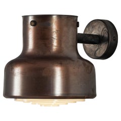Anders Pehrson for Ateljé Lyktan 'Bumling Utomhus' Wall Light in Copper
