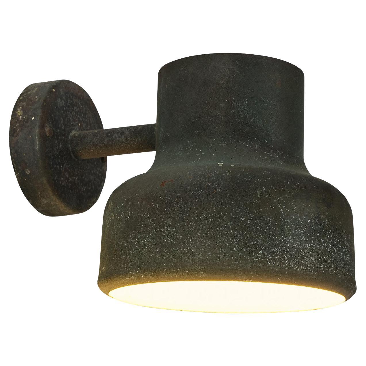 Anders Pehrson for Ateljé Lyktan 'Bumling Utomhus' Wall Light in Copper 
