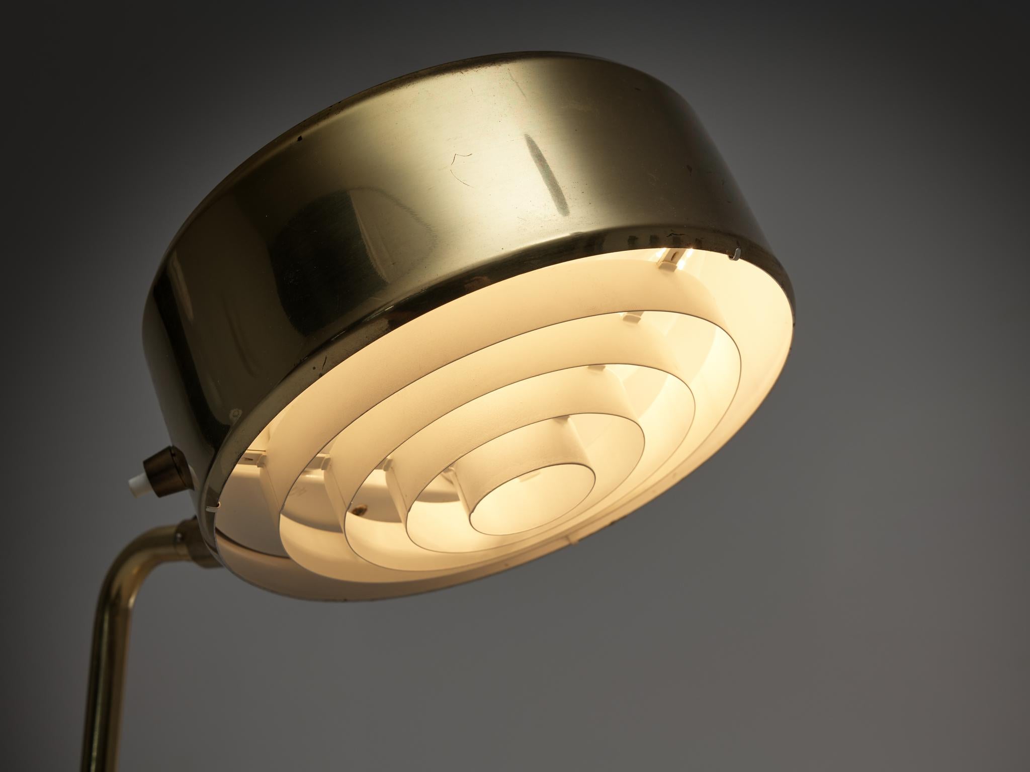 Mid-Century Modern Anders Pehrson Table Lamps for Ateljé Lyktan in Brass