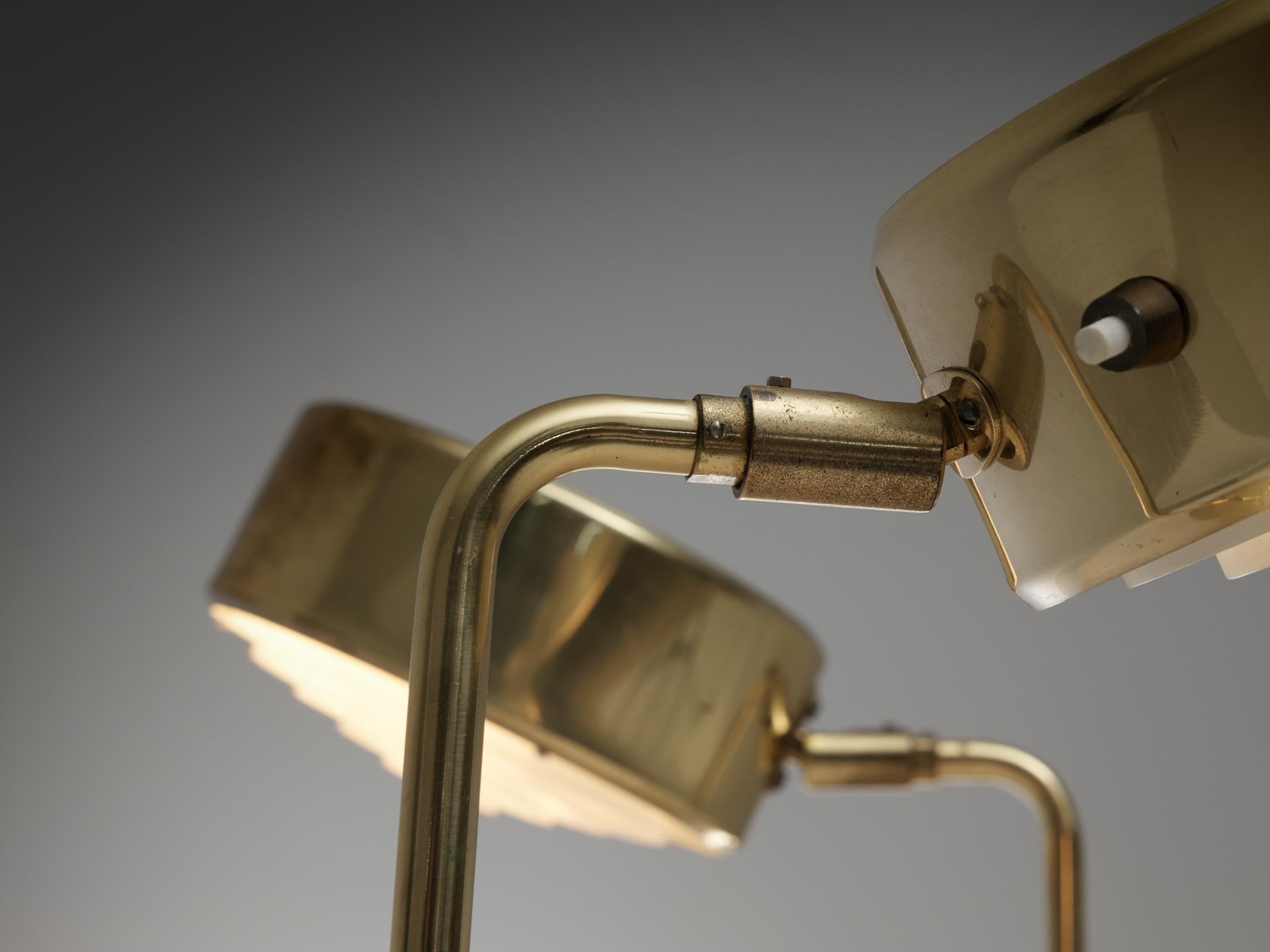 Anders Pehrson Table Lamps for Ateljé Lyktan in Brass In Good Condition In Waalwijk, NL