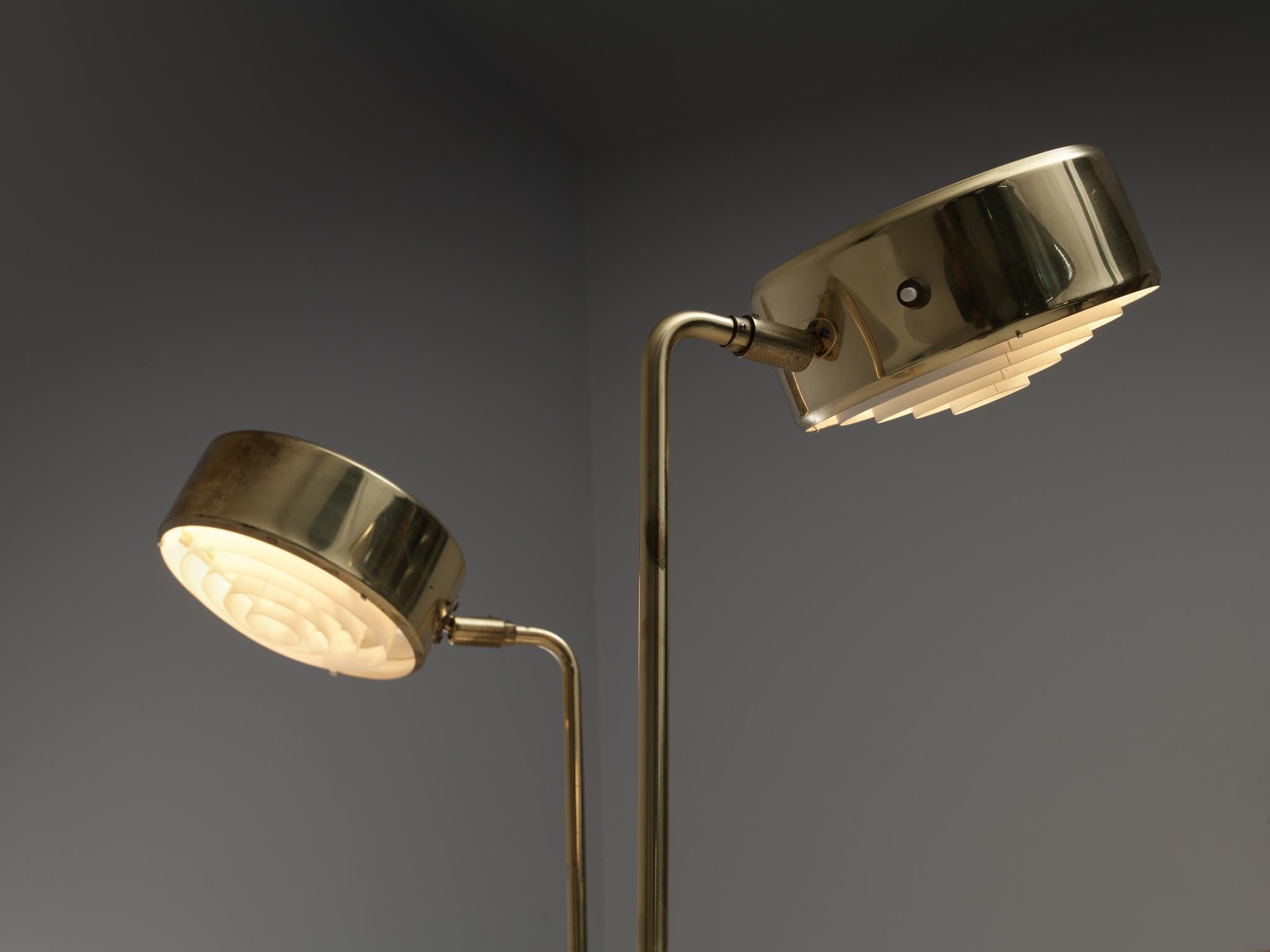 Anders Pehrson Table Lamps for Ateljé Lyktan in Brass 1