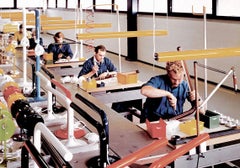 Anders Pehrson Tangerine 'Supertube' Schwenkbare Arbeitsleuchte