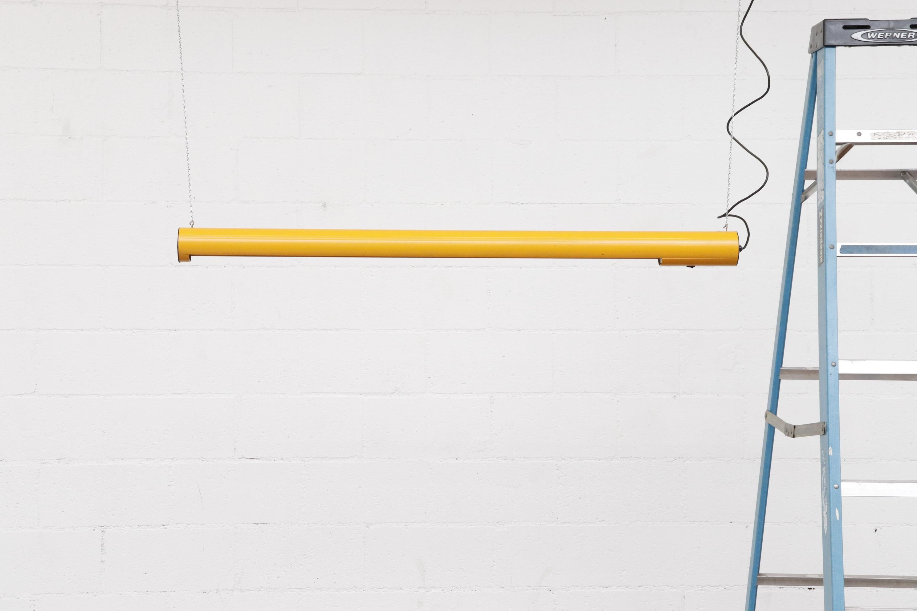 Swedish Anders Pehrson Tangerine 'Supertube' Fluorescent Work Light