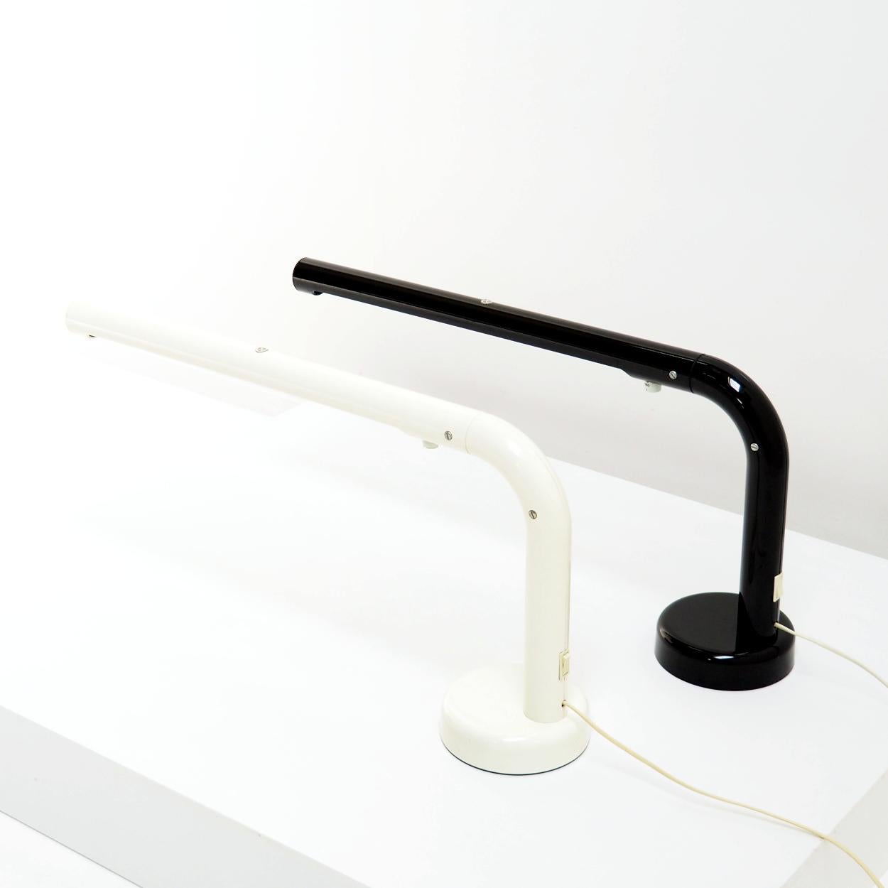 Plastic Anders Pehrson ‘Tube Desk Light’ for Atelje Lyktan, Sweden, 1973 For Sale