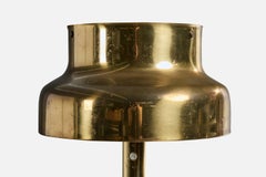 Anders Pehrsson, Floor Lamp, Brass, Sweden, 1960s