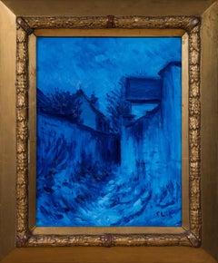 Impressionist Painter Anders Ståhls Painting Twilight in Grez-sur-Loing