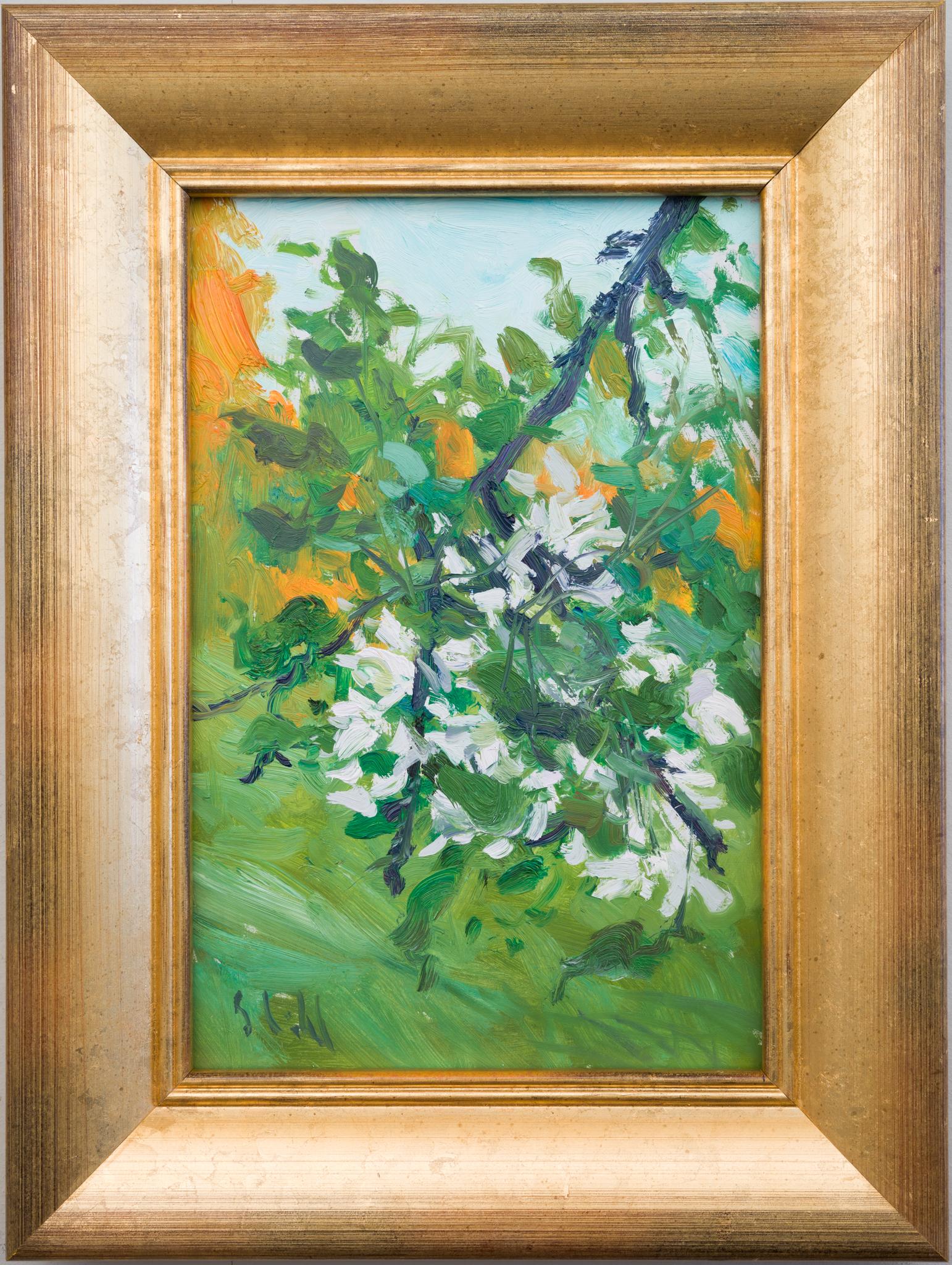 Impression de fleurs de printemps par l'artiste suédois de plein air Anders Ståhl  en vente 1