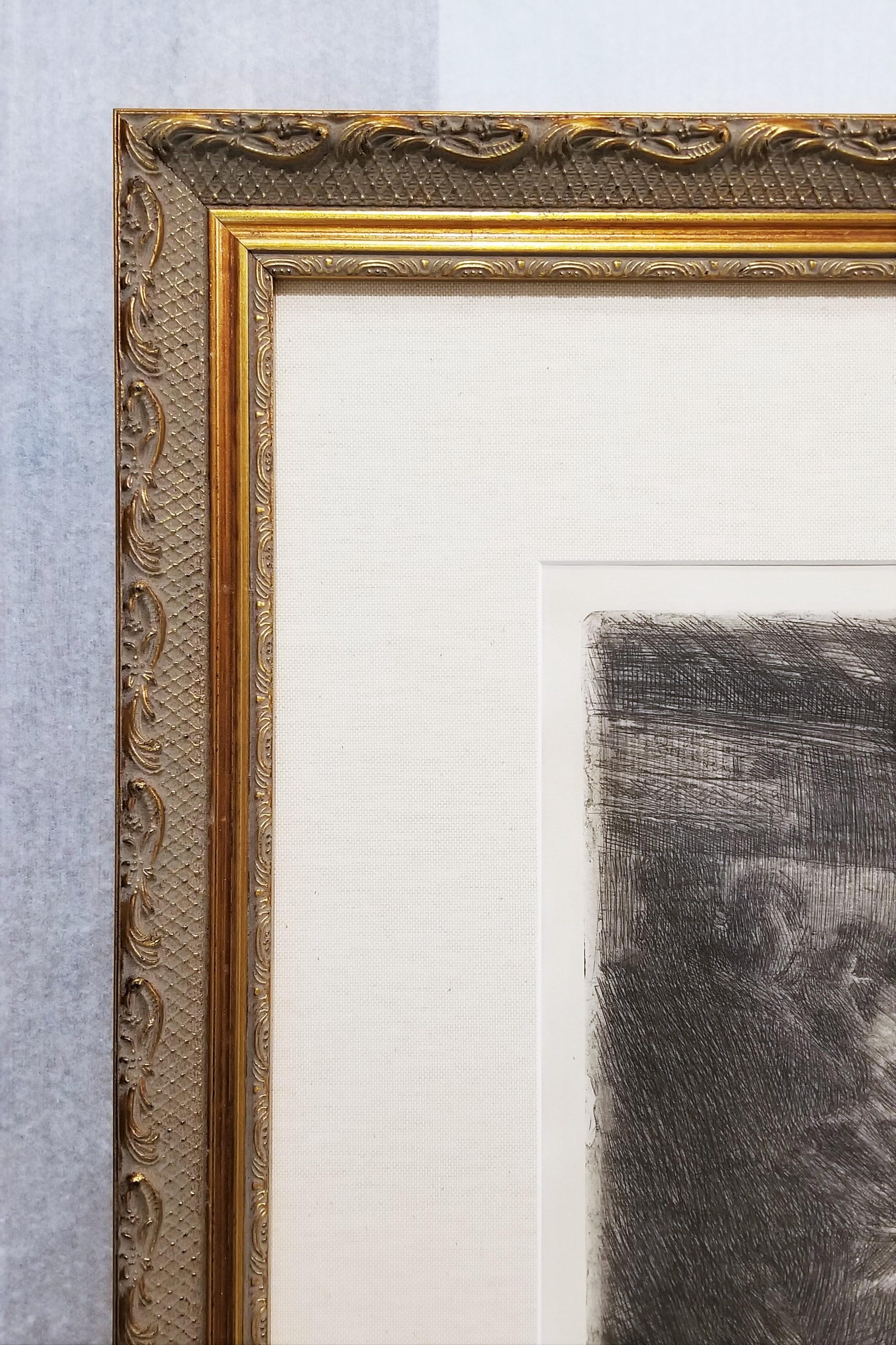 Danse à Gopsmor /// Impressionniste suédois Anders Zorn, gravure de soirée ancienne  en vente 3
