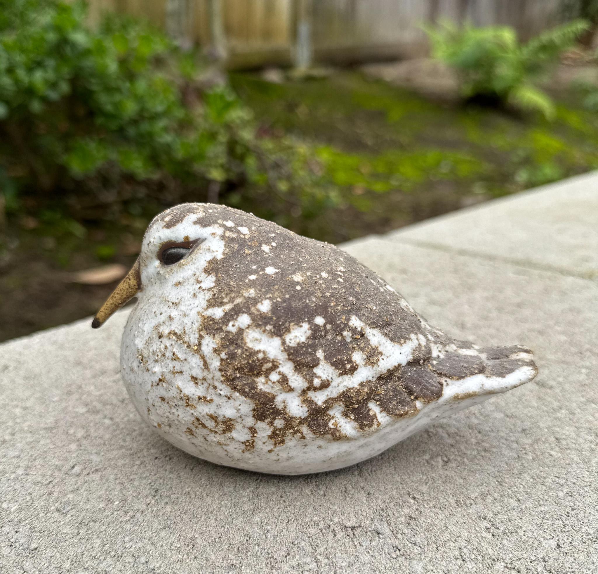 American Andersen Design Studio Ceramic Sandpiper Sculpture, United States, c.1965