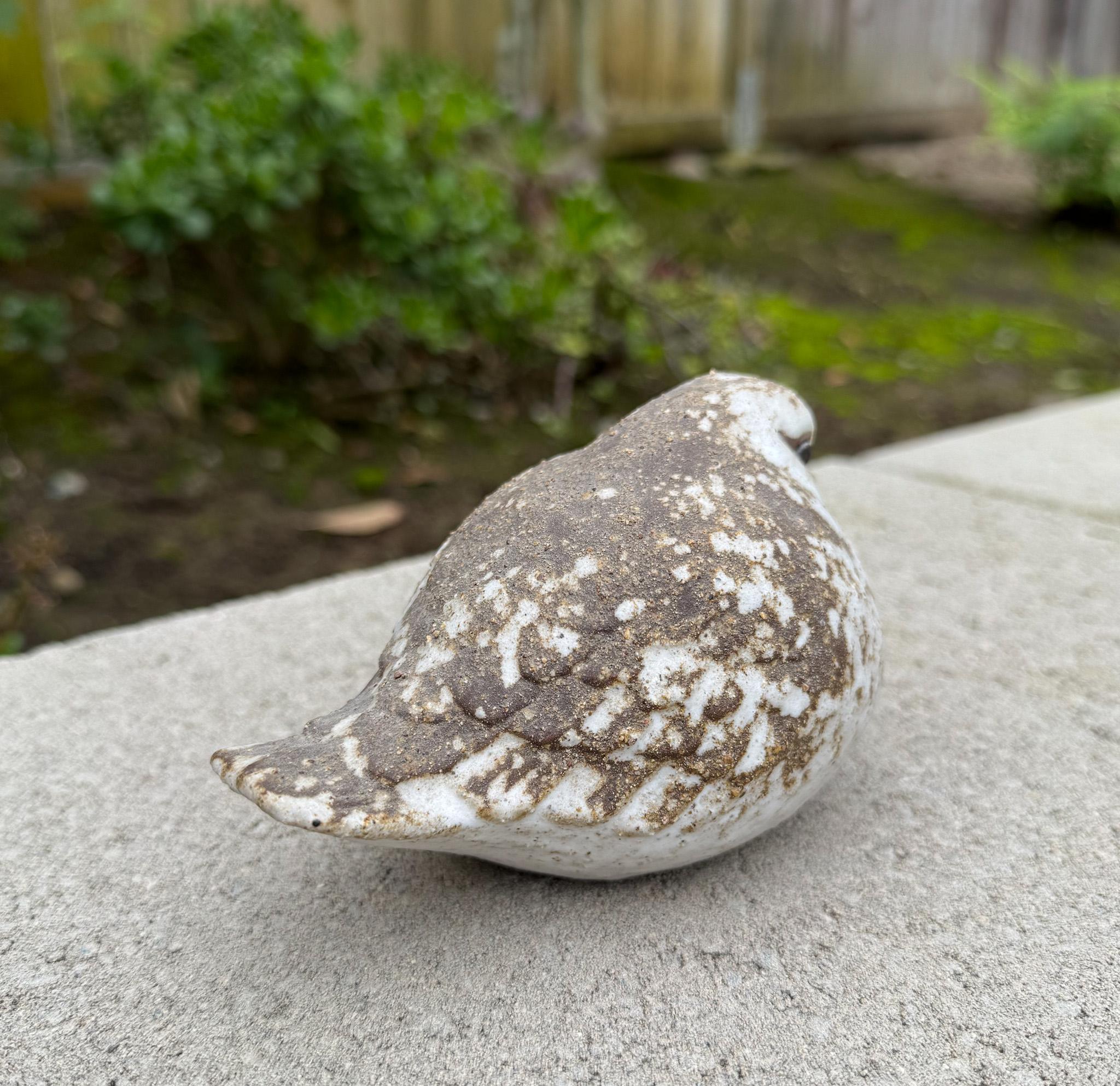 Andersen Design Studio Ceramic Sandpiper Sculpture, United States, c.1965 In Good Condition In San Juan Capistrano, CA