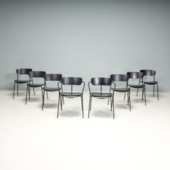 Anderssen & Voll for &Tradition Black Oak AV1 & AV2 Pavilion Chairs, Set of 8