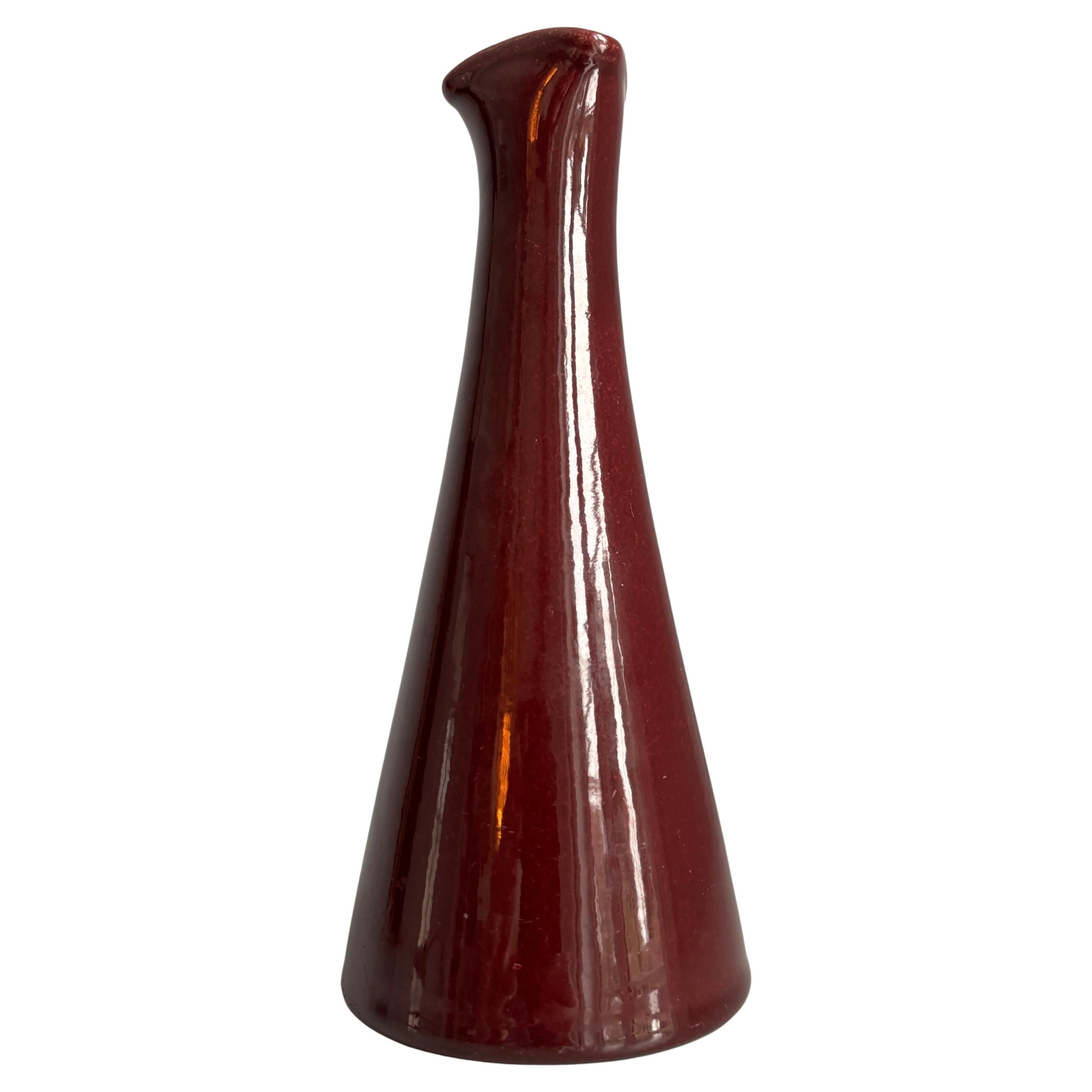 Andersson & Johansson Höganäs Mulberry Ceramic Vase, 1960s