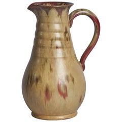 Andersson & Johansson, Pitcher, Stoneware, Sweden, 1940s