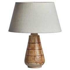 Andersson & Johansson, Table Lamp, Stoneware, Sweden 1950s
