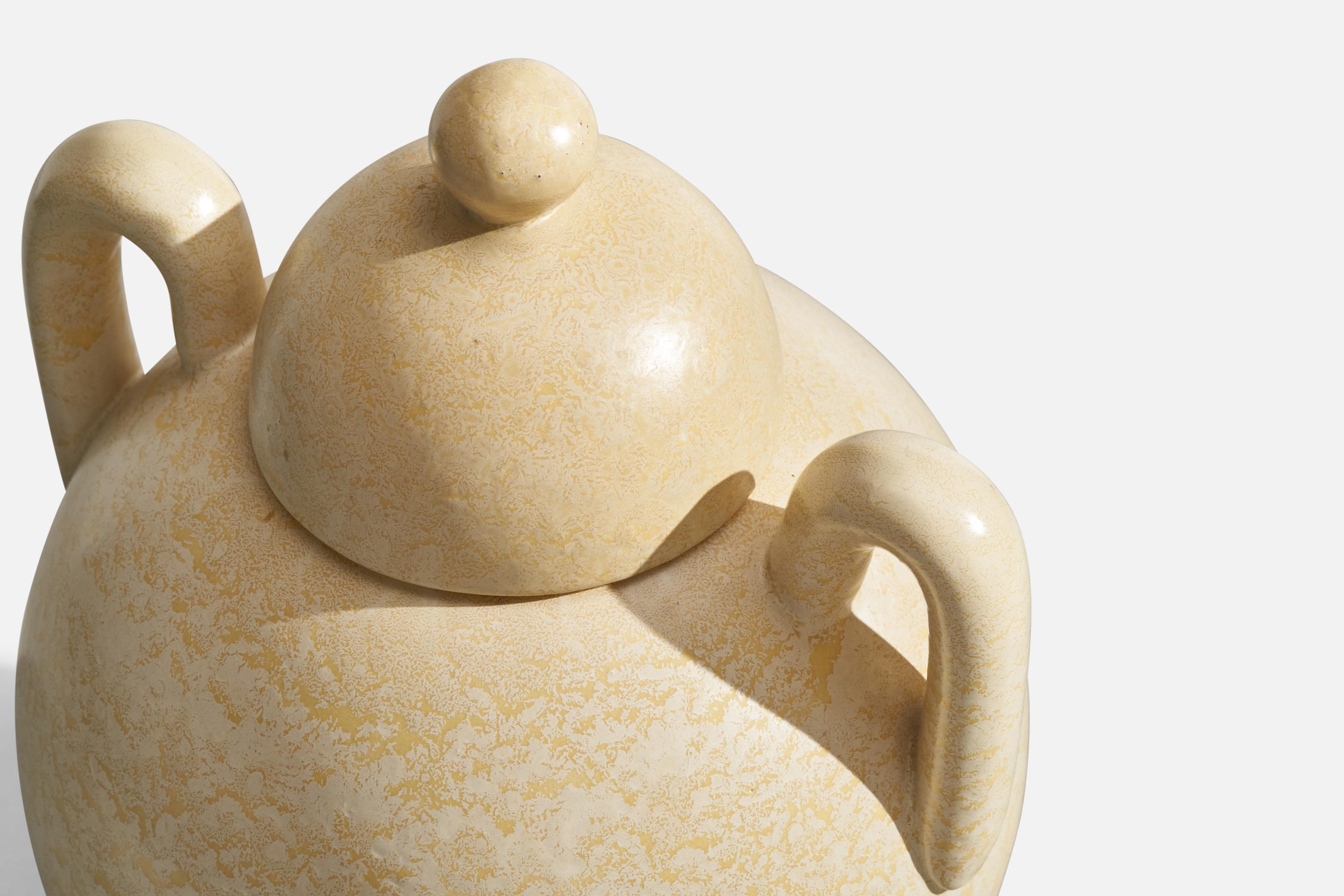 Andersson & Johansson, Urn, Stoneware, Sweden, 1940s For Sale 1